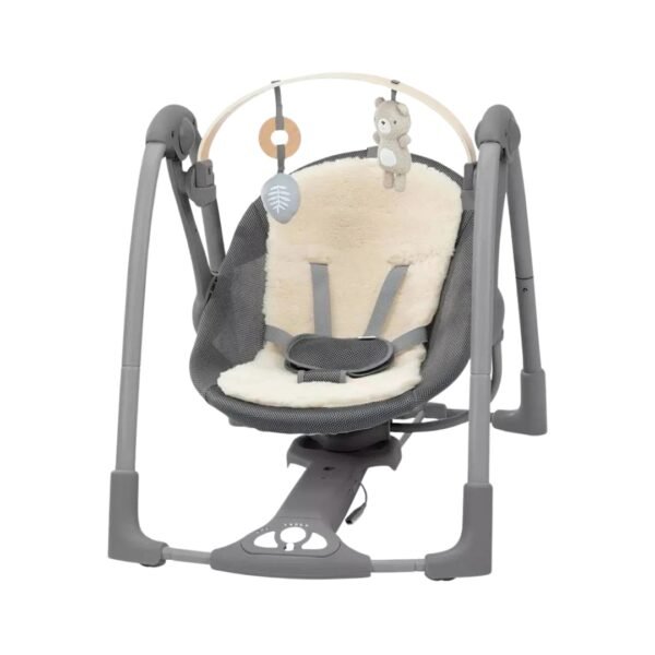 Modern Baby Electric Swing with Plush Comfort Seat